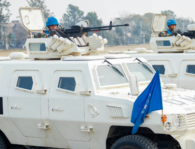 Criminal Justice - Global Security Degree - UN Truck