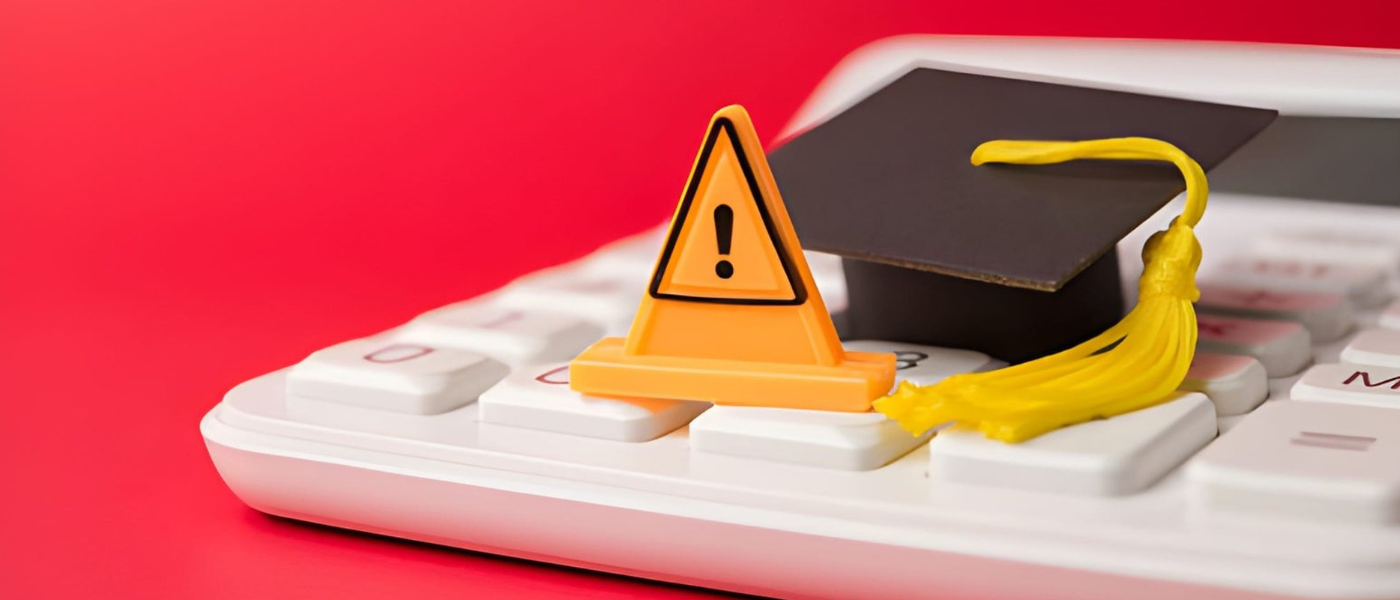 Graduation Hat on Calculator - Calculate Law School ROI